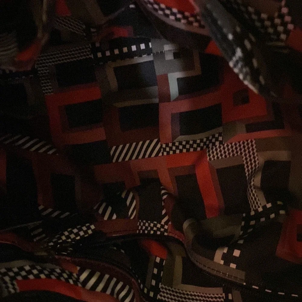 Longchamp Art Walk Mixed Media Tote Bag.